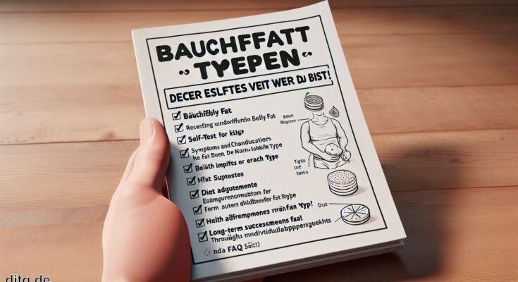 Bauchfett Typen - Dieser Selbsttest zeigt wer du bist!